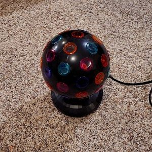 Black disco ball
